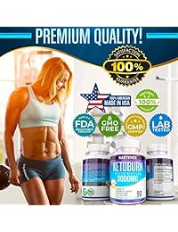 Best Keto Pills - 3X Potent (3000mg | 90 Capsules) - Weight Loss Keto Burn Diet Pills - Boost Energy and...