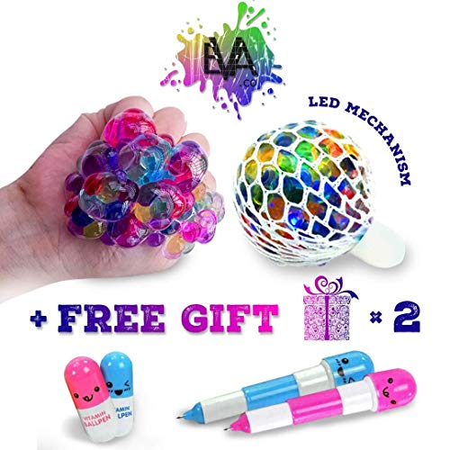 mesh slime stress ball