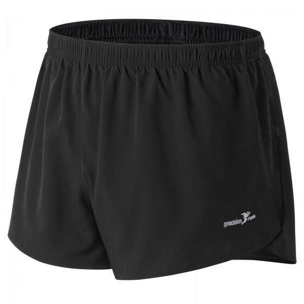 Precision Mens Running Shorts Black 3032 inch Amazon.co.uk Sports