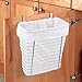iDesign Axis Steel Over the Cabinet Storage Basket Organizer for Kitchen, Pantry, Bathroom, Office, Dorm Room, 7.1
