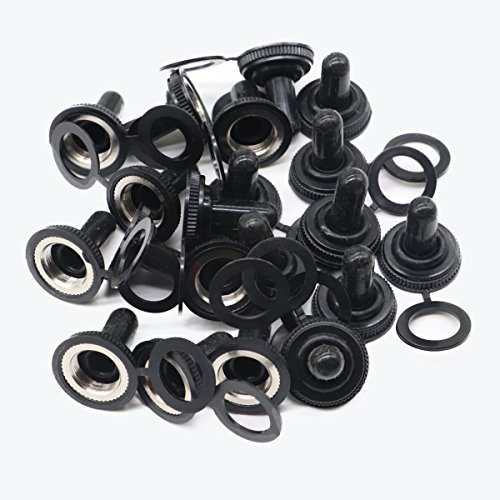 image for Lantee EDPM Rubber Electrical Toggle Switch Cover Weatherproof Protect