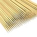 CandyHome Natural Bamboo Skewers for Shish Kabob, BBQ, Appetizer, Vegetables, Cheese, Fruit, Corn and More Food, 8 inch 200 Pcs
