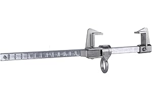 TATARLAILE Beamer Fall Protection, Sliding I-Beam Clamp for 2" - 13", Aluminum material Makes the Beam Clamps Extremely lightweight | ANSI & OSHA Compliant