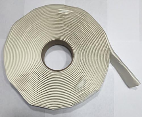 Colorimetrics White Putty Tape / Butyl Tape 1/8" x 3/4" x 30' (Case of 24 Rolls)
