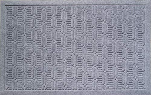 Entryways Geometric Pattern Weather Beater Polypropylene Mat 22 by 35-Inch