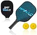 Apollo Pickleball Paddle with 2 Pickleballs | Lightweight Premium Graphite/Carbon Fiber | Meets USAPA Specifications