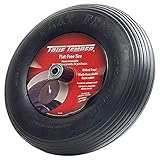 True Temper FFTCC 8 in. Hub Never Flat Wheelbarrow Tire with Ribbed Tread, 8-Inch
