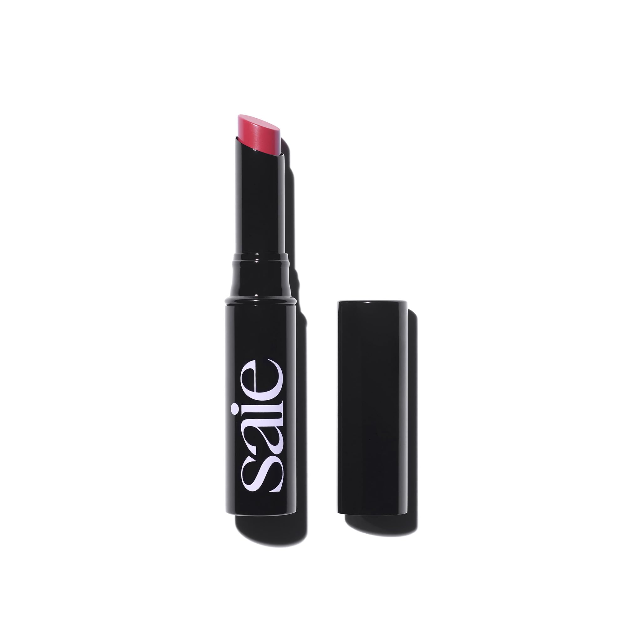 Saie Lip Blur Soft Matte Lipstick - Long Lasting Lipstick with Hydrating, Buildable Coverage - Enriched with Hyaluronic Acid + Softening Jojoba to Nourish Lips - Surreal (0.09 oz)