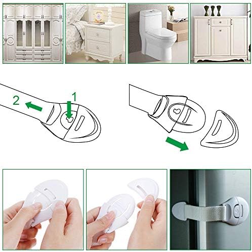Bebe De Securite Verrouillage Betoy 15pcs Securite Enfant Portes De Placard Verrouillage De Securite Pour Bebe Et Enfants Sur Placard Armoires Fours Tiroirs Refrigerate Bloque Placards Et Loquets Bebe Puericulture Mkyra Org