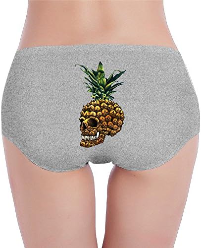 Hot Sexy Pineapple Skull Tong Panties Seamless