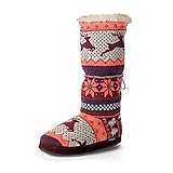 Legendary Whitetails Leaping Deer Nordic Muk Luks Slipper Boots