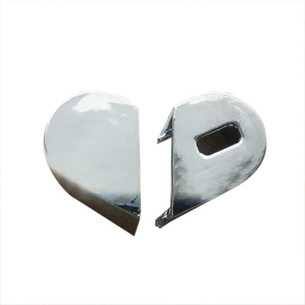 Gintai Silver Hinge Cover Cap Replacement for Toshiba Tecra R840 R850 R950 R940