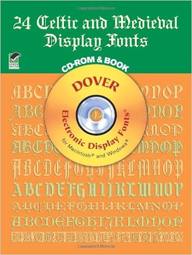 24 Celtic And Medieval Display Fonts Dover Electronic Display Fonts For Macintosh And Windows Book And Cd Rom 9780486999609 Amazon Com Books