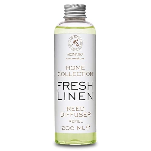 Reed Diffuser Refill Fresh Linen Fl Oz (200ml) Room Diffuser Refill  Home Fragrance Scented Diffuser Fresh Aroma Room Fragrance Scented 