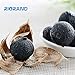 RioRand Organic Black Garlic 170g Whole Black Garlic Aged for Full 90 Days Black Garlic Jar 0.37 Pounds