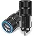 ShuoGe 2.1A / 24W 2-Port Titanium Car Charger
for iPhone 6 / 6S Plus / 5S / 5 / 4, iPad, Ipod, Samsung Galaxy, Smart Phones, Tablets - Black
