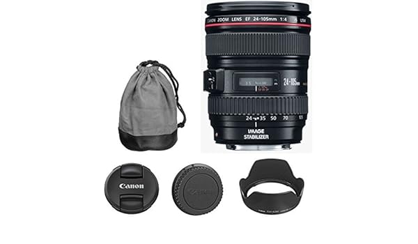 Canon EF 24 – 105 mm f/4 L IS Zoom Lente para Canon EOS 70d 20,2 ...