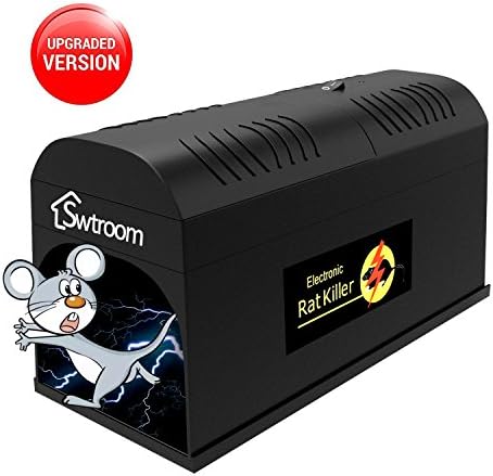 Electronic Rat Traps,High Voltage Emitting, Swthome Mouse Traps Electronic,Effective and Powerful killer for rats ,squirrels and other similar rodents