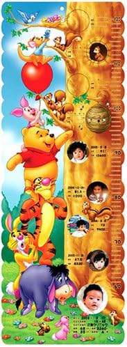 Amazon おもいで身長計 プーさんの森の木の下で Osk 02 ベビーフォトフレーム 写真立て ベビー マタニティ 通販