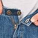 3-pack Jeans Waist Extender for All Your Pants and Jeans, Dark Blue, Black and Blue, One Size
