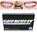 Genkent Bamboo Charcoal Teeth Whitening Strips Paper Shade Guide Makes Bright Smile14 Pouches(28 Strips)