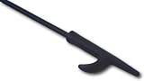 Thorness Cast Iron Fireplace Poker with Ball Handle Hook Traditional view 2