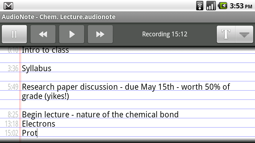 AudioNote - Notepad and Voice Recorder