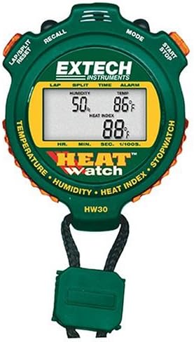 Extech HW30 HeatWatch Humidity and Temperature Stopwatch
