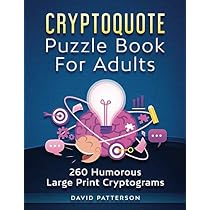 Cryptograms Celebrity Cipher Puzzle Book: 300 Cryptic And Secret  Inspirational & Motivational Quotes, cryptogram puzzle book for adults (300  Cryptoquotes With Solutions): Press, Cryptoquotes: 9798644818976:  Amazon.com: Books