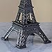 7 Inch (18cm) Black Metal Eiffel Tower Statue Figurine Replica Centerpiece