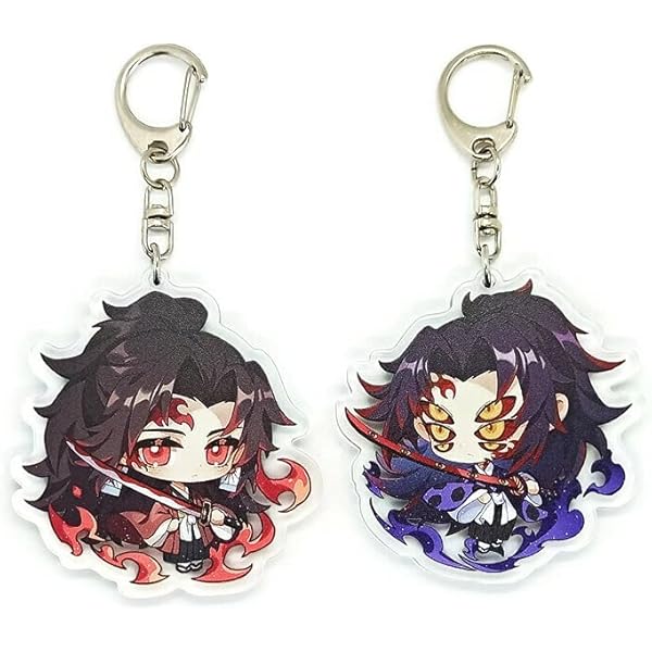 Amazon.com: EBTY DREAMS Inc. - Set of 2 Yu Gi Acrylic Keychain