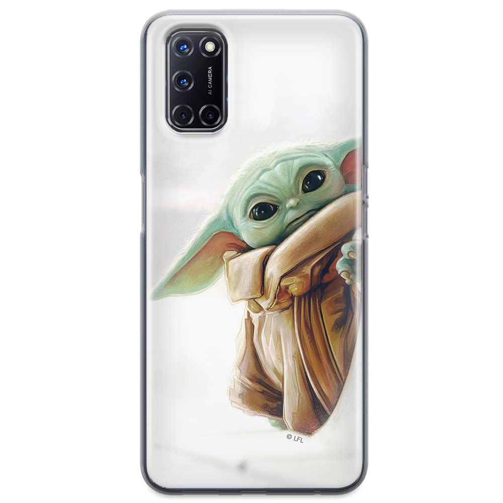 ERT GROUP mobile phone case for Oppo A92/ A72/ A52 original and officially Licensed Star Wars pattern Baby Yoda 016 optimally adapted to the shape of the mobile phone, case made of TPU