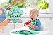 Silicone Placemat Suction Plates for Toddlers - BPA Free 3 Bowl Section Feeding Mat for Toddlers, Kids, Baby and Infant by KiddyByte