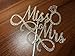 Miss to Mrs Cake Topper Rose Gold Glitter Bride To Be Cake Topper for Bridal Shower, Miss To Mrs Bridal Cake Topper Bachelorette Cake Topper for Bridal Shower Wedding Party Cake Supplies