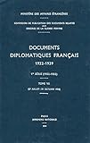Image de Documents diplomatiques français: 1934 – Tome II (27 juillet – 31 octobre) (Documents diplomatiques français – 1932-1935, sous la direction de