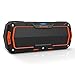 Jackery Boom - Wireless Bluetooth 4.1 Speaker 10W Subwoofers IP65 Water Resistant Dustproof Rugged Portable Bluetooth Speaker for Biking, Hiking, Camping, Beach, Poolside Party Outdoor Activities