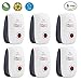 HappyHomey Pest Control Ultrasonic Electronic Repellent – Plug In Pest Repeller – 6 Pack – Repels Spiders, Rats, Mice, Roaches, Mosquitoes, Other Insects – Non Toxic & Pets Safe