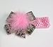 Baby Girls Pink Black Brown Green Camouflage Print Hair Bow on Crochet Headband with Feather Camo Hair Bow Toddler Girl Hair Accessories