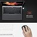 VicTsing MM057 2.4G Wireless Mouse Portable Mobile Optical Mouse with USB Receiver, 5 Adjustable DPI Levels, 6 Buttons for Notebook, PC, Laptop, Computer, Macbook – Blackthumb 2