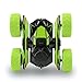 RC Car Toy, MiluoTech Remote Control Vehicles Stunt Car Double Sided Rotating Tumbling Ransformation 360 Degree Flips (Green)