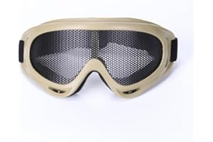 Wokyo Protective Outdoor Glasses Military Outdoor Tactical Goggles for Paintball Game Movie Props Party and Other Outdoor