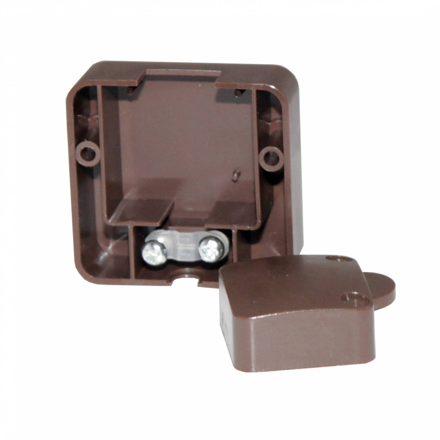 Door Contact Switch Cabinet Switch Contact Switch 2A 250V Chest Switch Door Switch for Furniture Door Furniture Switch Button Light Switch Lamp Switch Brown
