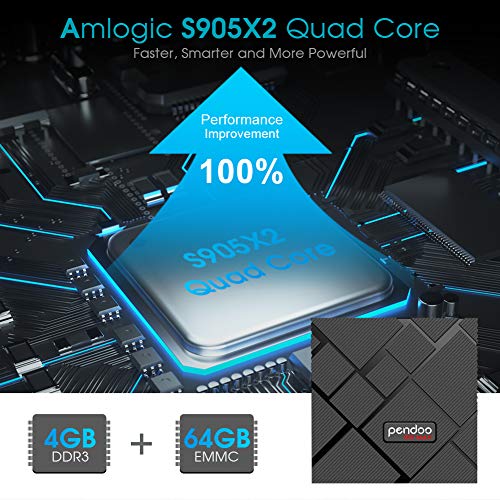 pendoo-Android-90-TV-Box-4GB-RAM-64GB-ROM-X10-MAX-Android-TV-Box-RK3318-Quad-Core-64Bits-Dual-WiFi-24G-5G-Bluetooth-3D-4K-Ultra-HD-H265-USB-30-Android-Box