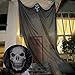 Wrightus 10 FT Halloween Decorations Hanging Ghost Props Scary Spooky Decor for Outdoor Indoor Yard Party BarSupplies (Black)