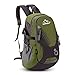 Sunhiker Cycling Hiking Backpack Water Resistant Travel Backpack Lightweight Small Daypack M0714 (Dark Green)