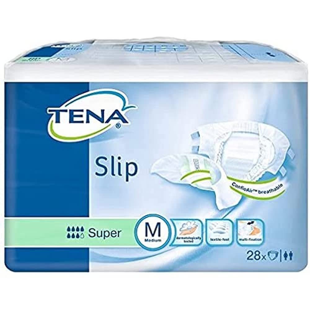 TENA SLIP SUPER MEDIUM 28'S