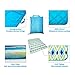 DOZZZ Waterproof Sand Proof Picnic Blanket Foldable Compact Mats for Camping Beach Outdoor Park Grass Travel Festival Sporting Events
