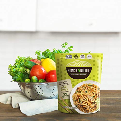 Miracle Noodle Pad Thai Noodles Ready to Eat Plant Based Vegan Pad