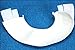 Weaver Double Velcro Bell Boots XL White