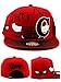 Chicago New Leader Bull Head Skyline Bulls Colors Red Black Era Snapback Hat Cap